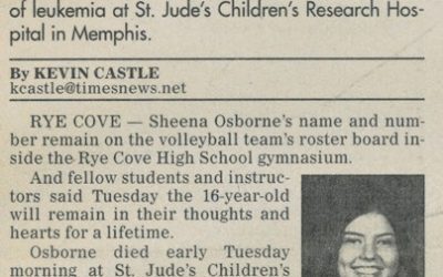 A newspaper article